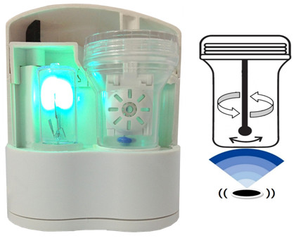      Tasse de nettoyage inductif:        la tasse de nettoyage en brevet exclusif peut générer le flux de remous.     Faible bruit: tranquillement, pour nettoyer la saleté sur la lentille.     Haute qualité: Lotus est composé des composants électroniques et accessoires fabriqués par Philips ou Panasonic.     Conception intelligente: la machine adopte 3 sections des tenons pour empêcher le démarrage en cas de mauvais fonctionnement.     Tenon de mise hors tension automatique: si le couvercle est ouvert éventuellement pendant le processus de nettoyage, la machine s'arrête.